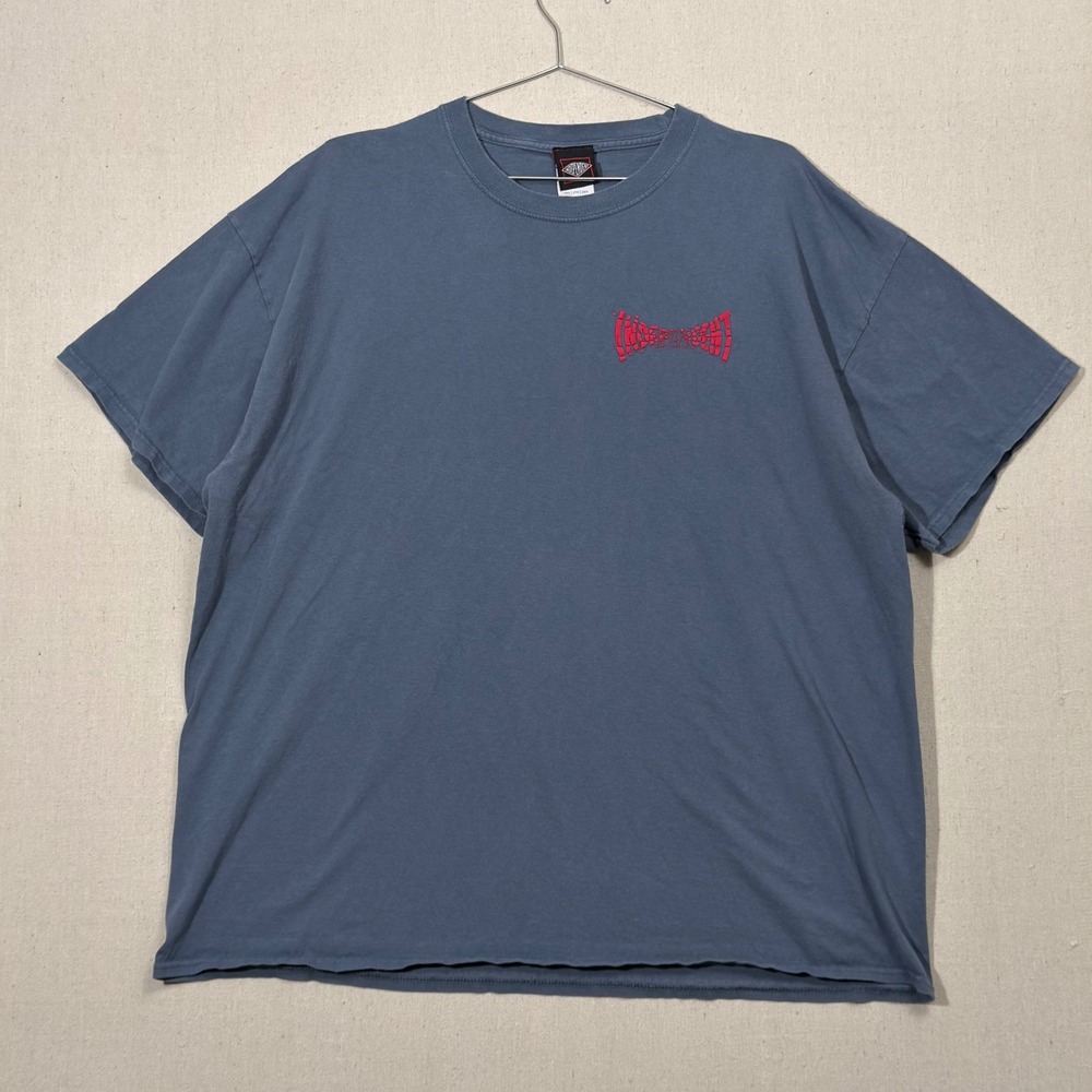 Vtg Independent Truck Company T-Shirt 2XL Blue Skate Streetwear Graphic Tee